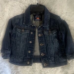 The Children's Place Dark Blue Jean Jacket